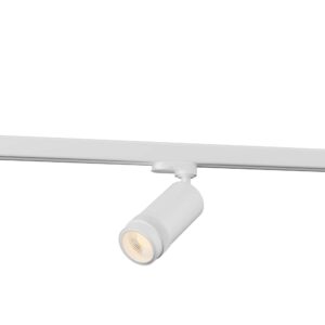 Св-к трек. Zoom Белый LED 1*10W 3000K 900Lm Ra 10-55° IP20 D55xH125 220V