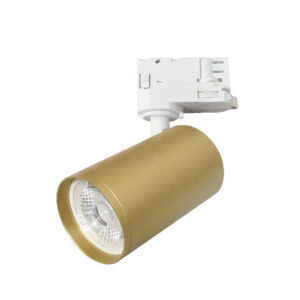 Св-к трек. Золотистый GU10 1*50W IP20 D52xH160 220V Без ламп