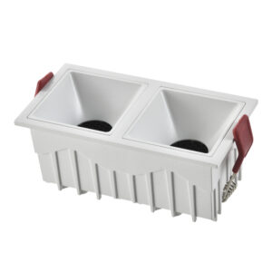Св-к встр. Белый LED 2*10W 60° IP20 L65xW126xH52 85-265V В комплекте