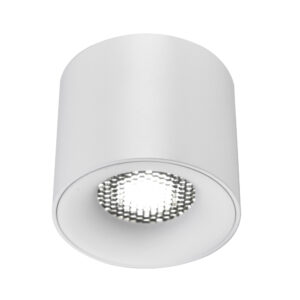 Светильник потолочный белый LED 1*10W 3000K 530Lm Ra 36° IP20 D80xH70 170-240VV