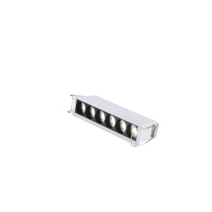 Св-к встр. белый LED 1*7W 3000K 700Lm Ra 24° IP20 L125xW30xH36 170-240VV