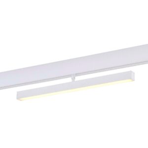 Магнитный трековый светильник Белый LED 1*12W 4000K 850Lm Ra>90 120° IP20 L405xW22,5xH9