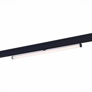 Магнитный трековый светильник Черный LED 1*10W 4000K 1 100Lm Ra>90 120° IP20 L604xW28xH