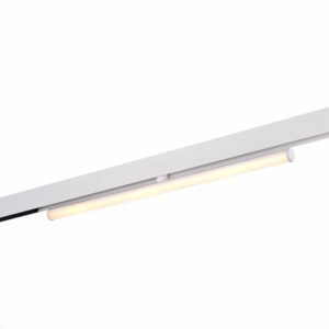 Магнитный трековый светильник Белый LED 1*10W 3000K 1 200Lm Ra>90 120° IP20 L604xW28xH8