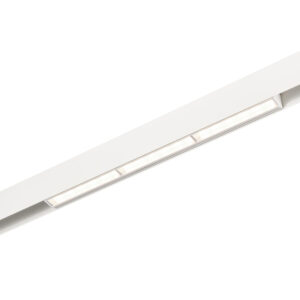 Магнитный трековый светильник Белый LED 1*18W 3000K 1 300Lm Ra>90 120° IP20 L330xW22xH4