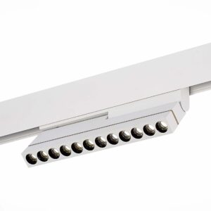 Магнитный трековый светильник Белый LED 1*12W 4000K 500Lm Ra>90 36° IP20 L220xW22xH117
