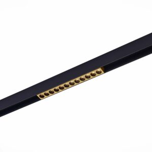 Магнитный трековый светильник Золотистый LED 1*12W 3000K 450Lm Ra>90 36° IP20 L220xW22x