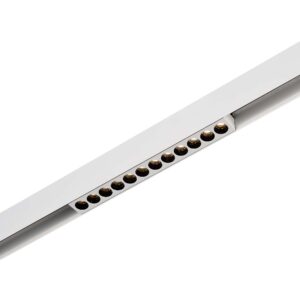 Магнитный трековый светильник Белый LED 1*12W 4000K 550Lm Ra>90 36° IP20 L220xW22xH44 4