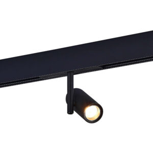 Магнитный трековый светильник Черный LED 1*8W 4000K 600Lm Ra>90 36° IP20 D42xH135 48VV