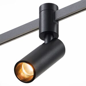 Магнитный трековый светильник FARM Черный LED 1*5W 4000K 341Lm Ra90 60 IP20 D35xH100 2