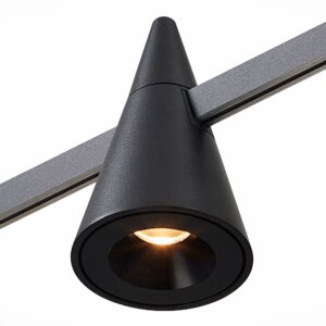 Магнитный трековый светильник FARM Черный LED 1*5W 4000K 325Lm Ra90 60 IP20 D70xH115 2