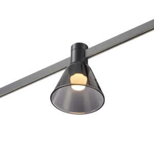 Магнитный трековый светильник FARM Черный LED 1*3W 3000K 78Lm Ra90 120 IP20 D90xH102 24