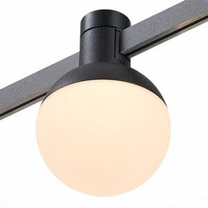 Магнитный трековый светильник FARM Черный LED 1*5W 3000K 78Lm Ra90 120 IP20 D75xH109 24