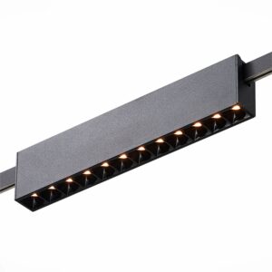 Магнитный трековый светильник FARM Черный LED 1*12W 4000K 609Lm Ra90 40 IP20 L232xW24x