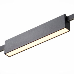 Магнитный трековый светильник FARM Черный LED 1*12W 3000K 576Lm Ra90 120 IP20 L232xW24x
