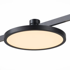 Магнитный трековый светильник FARM Черный LED 1*10W 3000K 500Lm Ra80 120 IP20 D168xH54