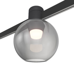 Магнитный трековый светильник FARM Черный LED 1*3W 3000K 89Lm Ra90 120 IP20 D85xH115 24