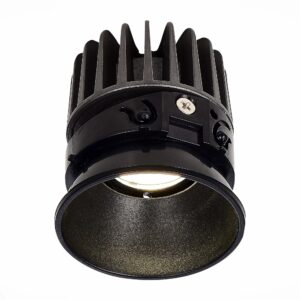 Светодиодный модуль Черный LED 1*7W 4000K 560Lm Ra90 36° IP20 D69xH75 220-240V(глянец)