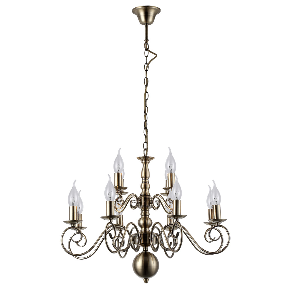 Подвесная Люстры Arte Lamp ISABEL A1129LM-12AB