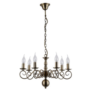 Подвесная Люстры Arte Lamp ISABEL A1129LM-7AB