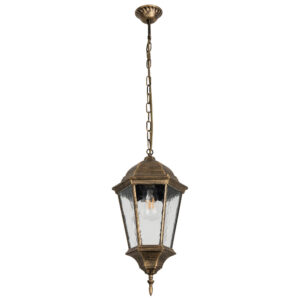 Уличный подвесной светильник Arte Lamp GENOVA A1204SO-1BN