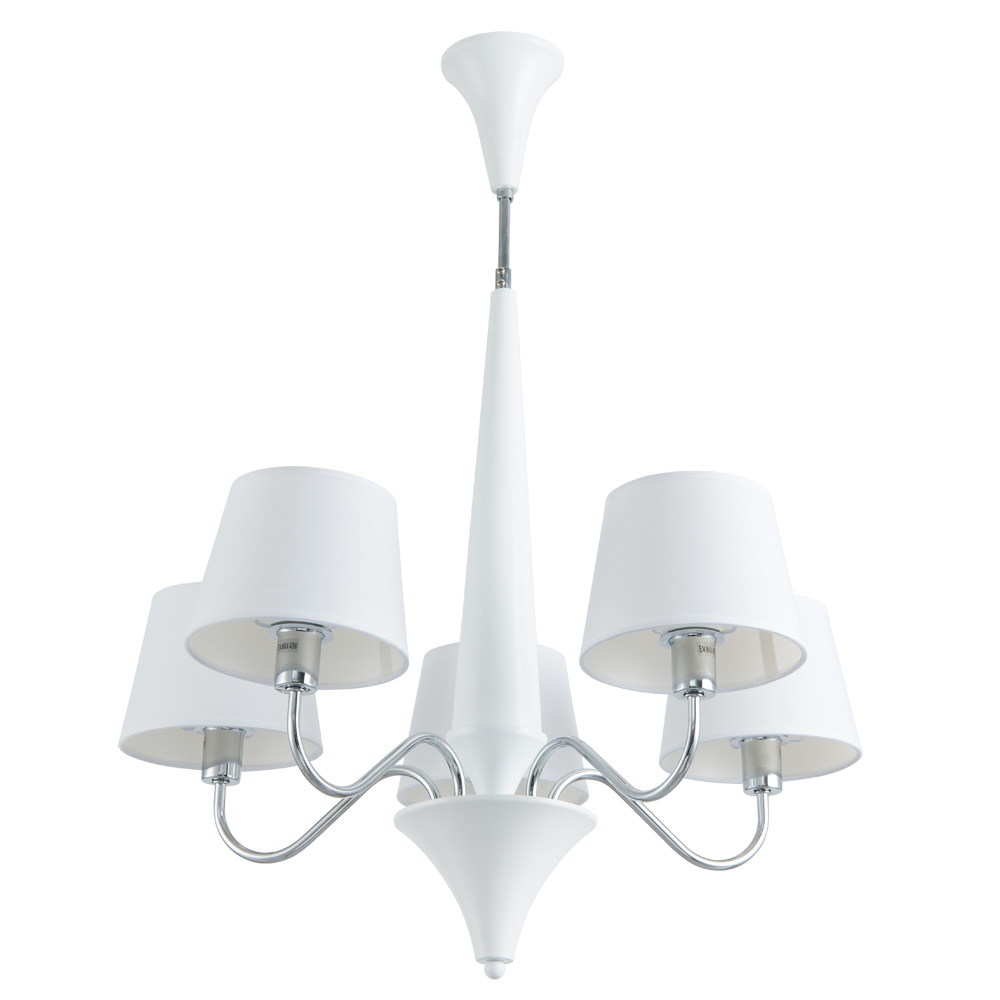 Люстры на штанге Arte Lamp GRACIA A1528LM-5WH