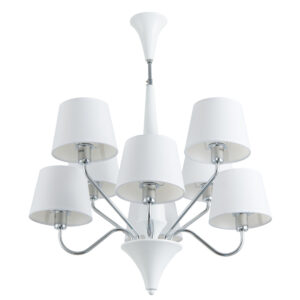 Люстры на штанге Arte Lamp GRACIA A1528LM-8WH