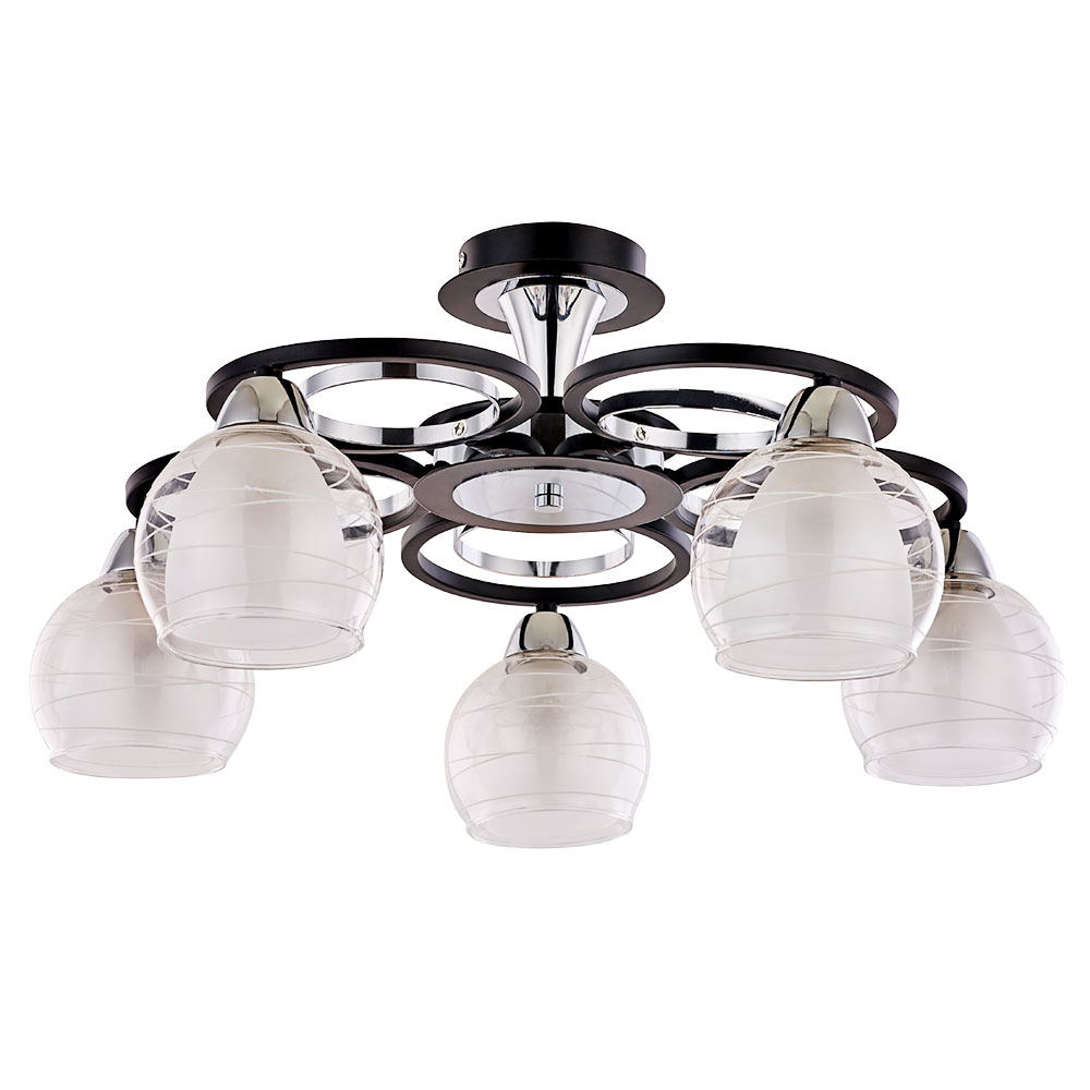 Потолочная Люстры Arte Lamp GINEVRA A1604PL-5BK
