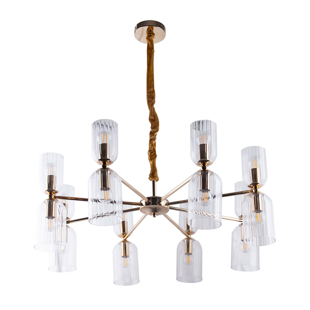 Подвесная Люстры Arte Lamp CHARM A1623LM-16GO