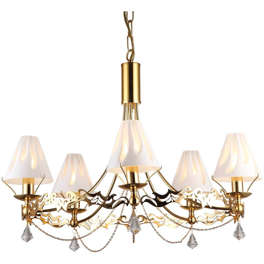 Подвесная Люстры Arte Lamp FUJI A1626LM-5GO