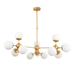 Люстры на штанге Arte Lamp BOLLA A1664SP-12GO