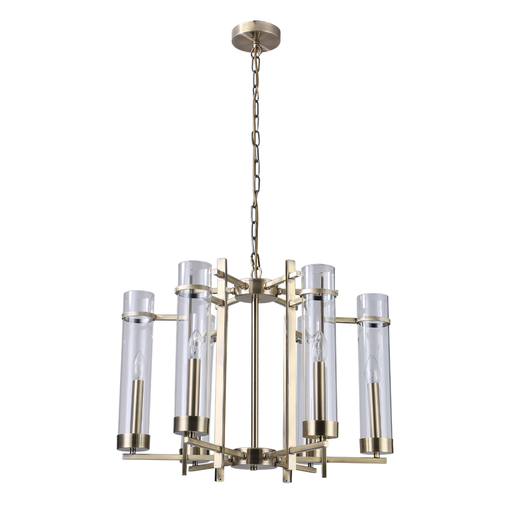 Подвесная Люстры Arte Lamp HUGO A1688LM-6AB
