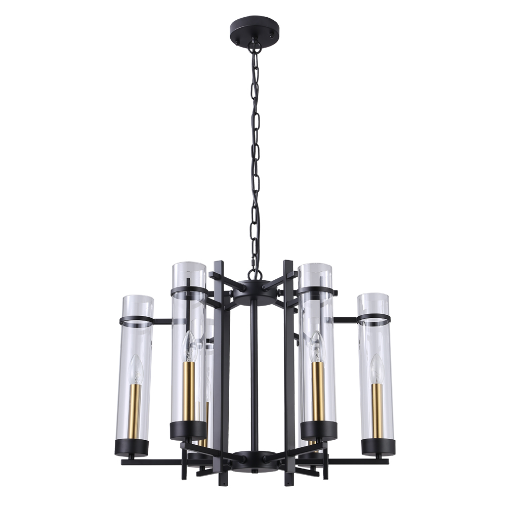 Подвесная Люстры Arte Lamp HUGO A1688LM-6BK