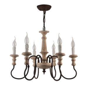 Подвесная Люстры Arte Lamp WOODSTOCK A1700LM-6BR