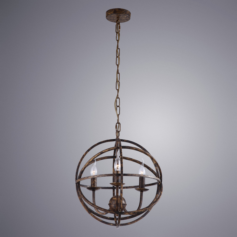 Подвесная Люстры Arte Lamp KOPERNIK A1703SP-3BR