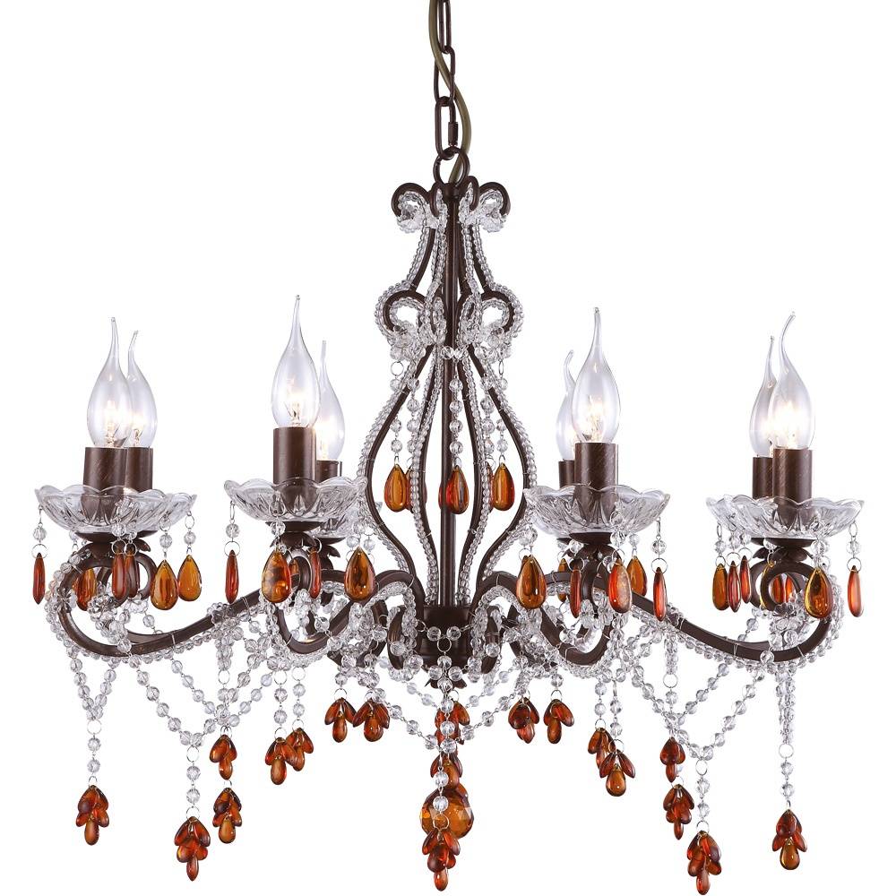 Подвесная Люстры Arte Lamp DECORATO A1715LM-8BR