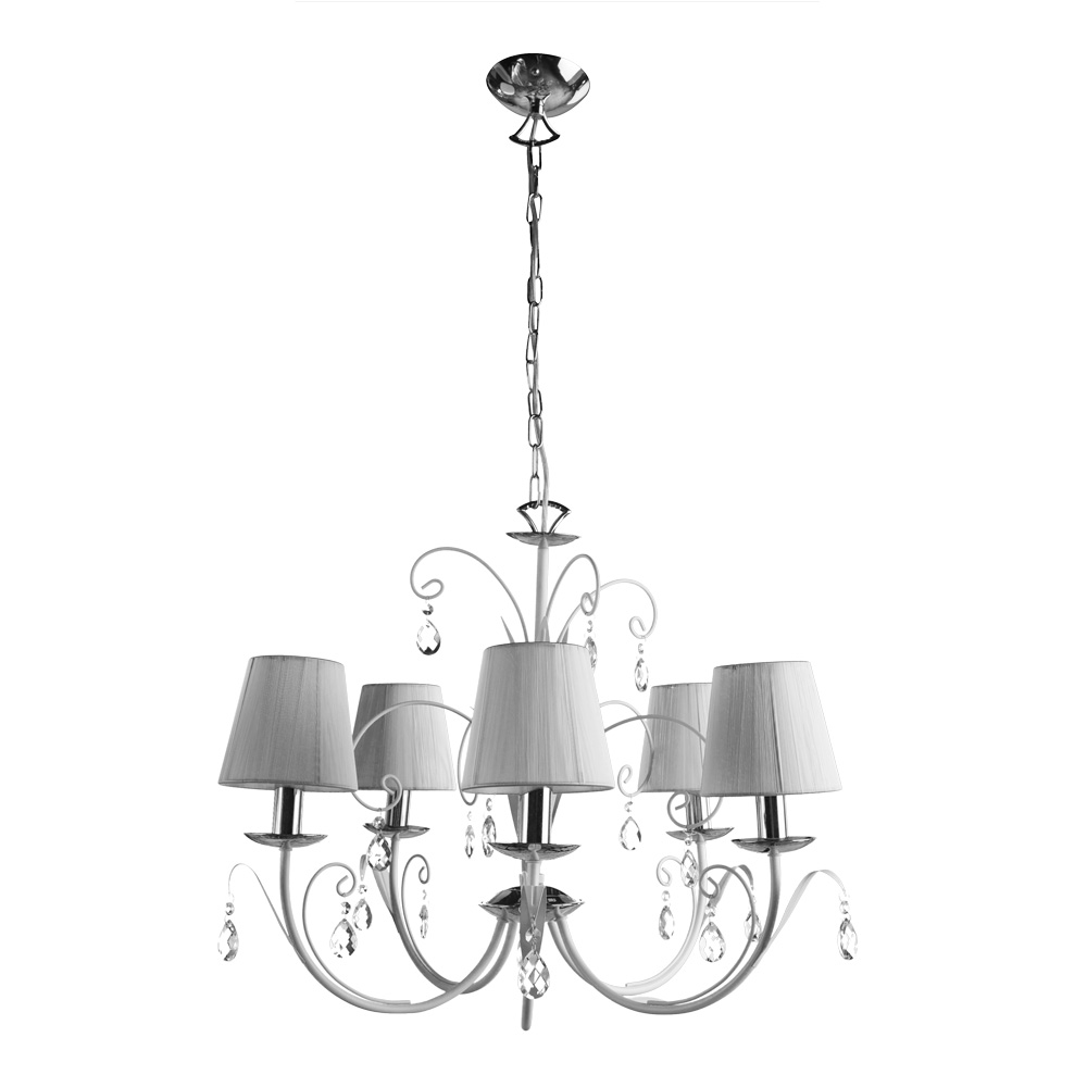 Подвесная Люстры Arte Lamp ROMANA SNOW A1743LM-5WH