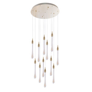Каскадная Люстры Arte Lamp RAINDROP A1803LM-36PB