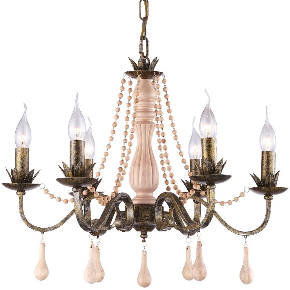 Подвесная Люстры Arte Lamp ROSARIO A1832LM-6GA