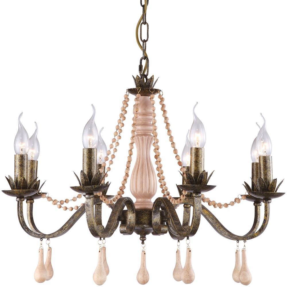 Подвесная Люстры Arte Lamp ROSARIO A1832LM-8GA