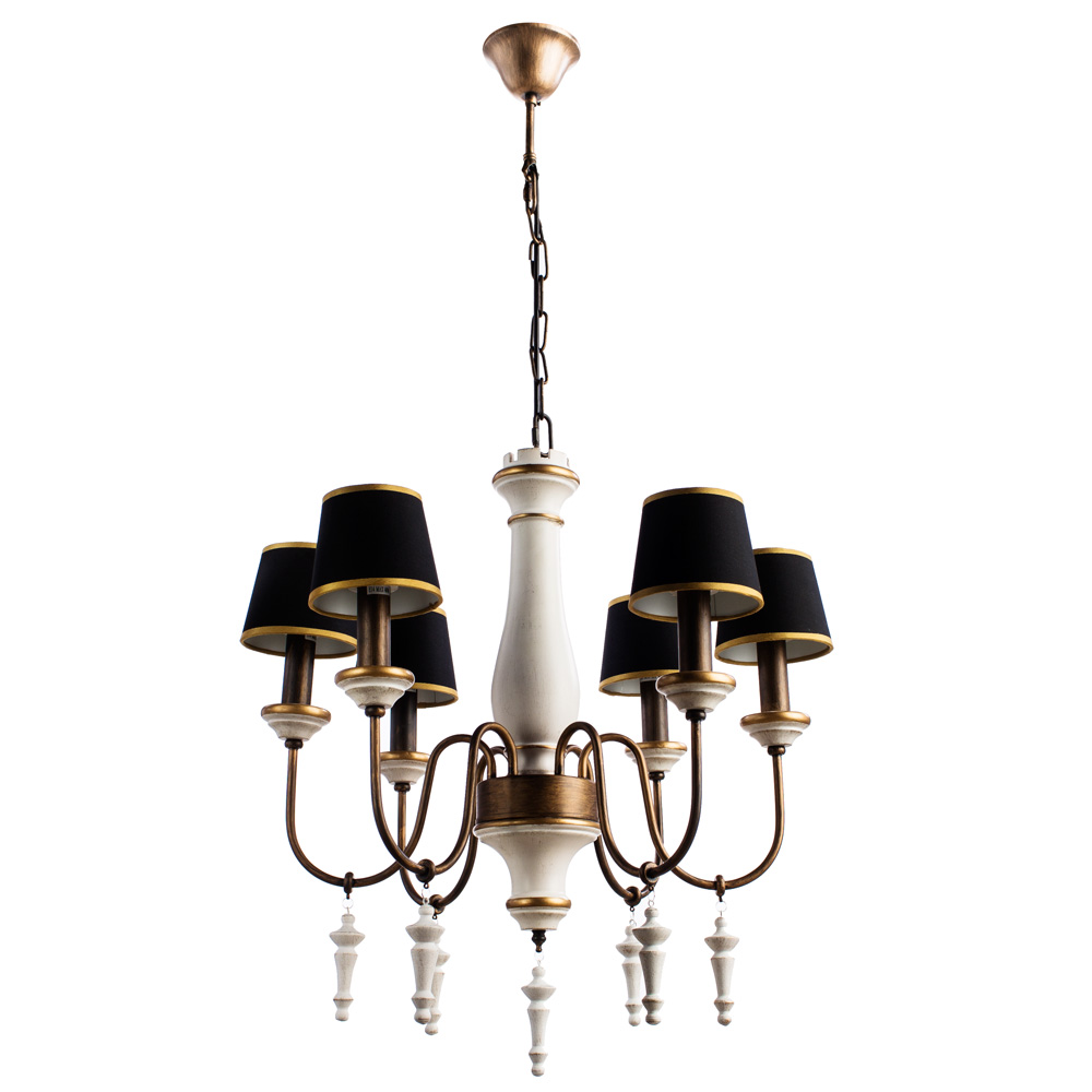 Подвесная Люстры Arte Lamp FORTEZZA A1843LM-6BG