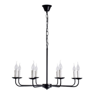 Подвесная Люстры Arte Lamp GRAFF A1857LM-8BK