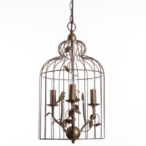 Подвесная Люстры Arte Lamp GABBIA A1865SP-3BG
