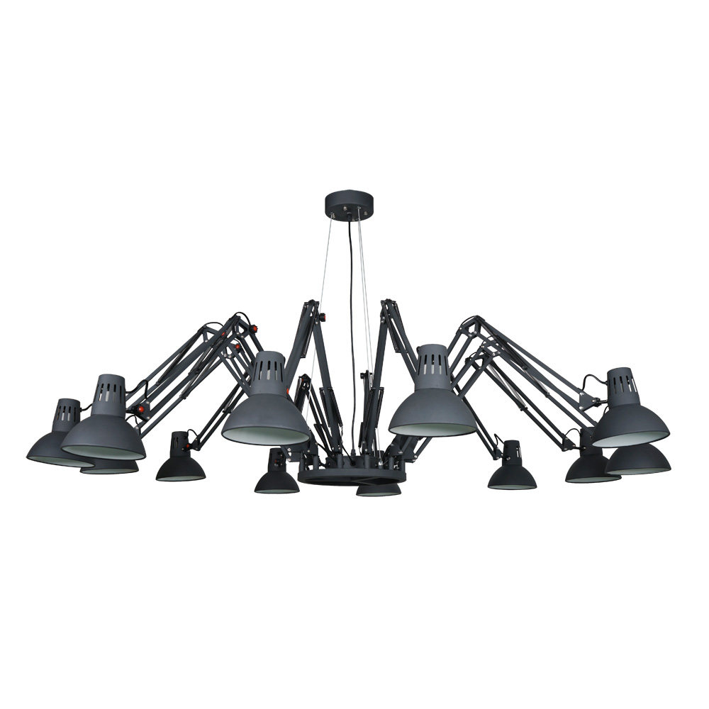 Подвесная Люстры Arte Lamp RAGNO A2043SP-12BK