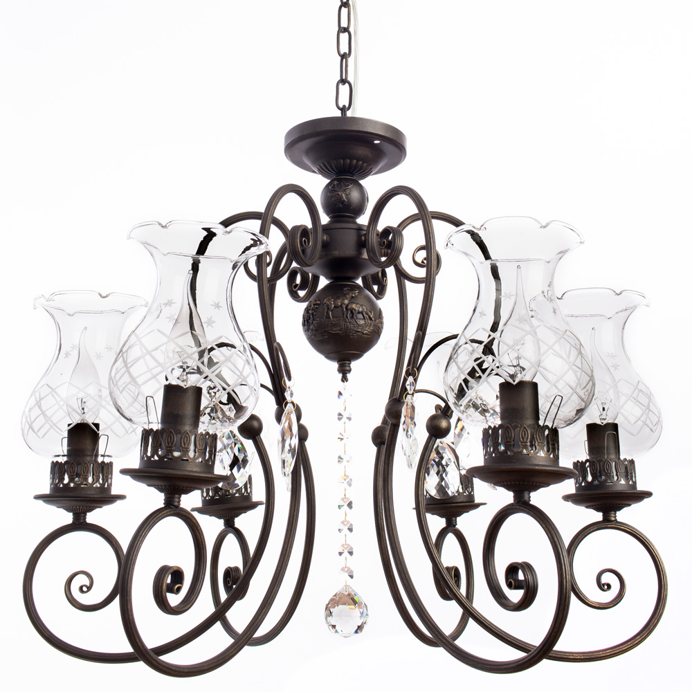 Подвесная Люстры Arte Lamp PALERMO A2053LM-6BR