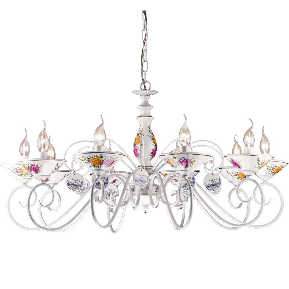 Подвесная Люстры Arte Lamp FIORATO A2061LM-10WG