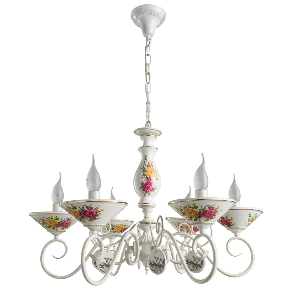 Подвесная Люстры Arte Lamp FIORATO A2061LM-6WG