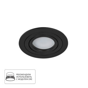 Точечный встраиваемый светильник Arte Lamp TARF A2167PL-1BK