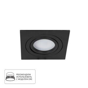 Точечный встраиваемый светильник Arte Lamp TARF A2168PL-1BK