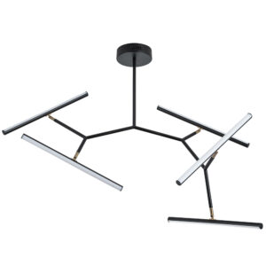 Люстры на штанге Arte lamp ZULU A2170PL-49BK